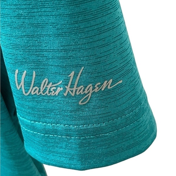 Walter Hagen Men’s classic Green short sleeve 3 button polo shirt size XXL - Picture 2 of 7